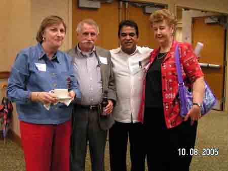 Lorna Spencer, Carl Farrell, Atul kuman, Gloria Huffmaster